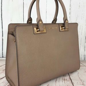 Michael Kors Saffiano Satchel